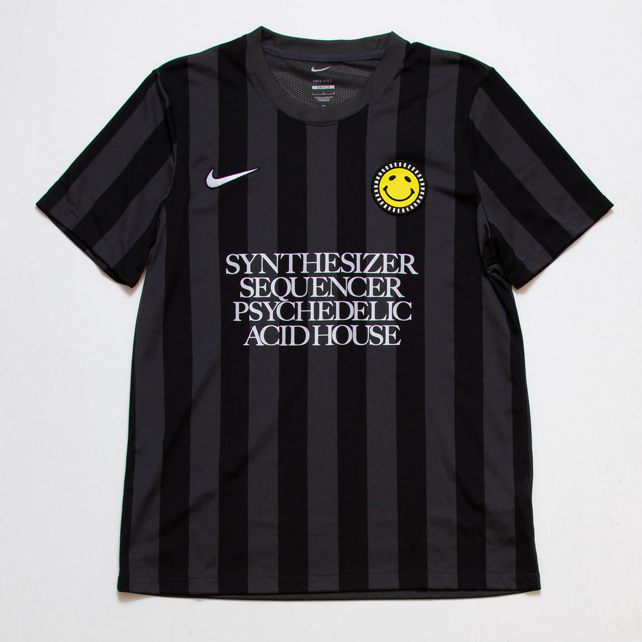Wasted Heroes  FC Striped Division - Jersey - Black Grey