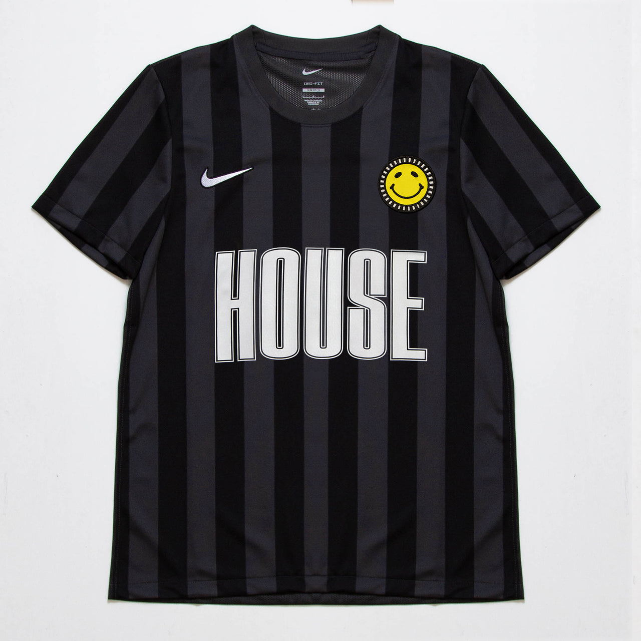 House FC Striped Division - Jersey - Black Grey