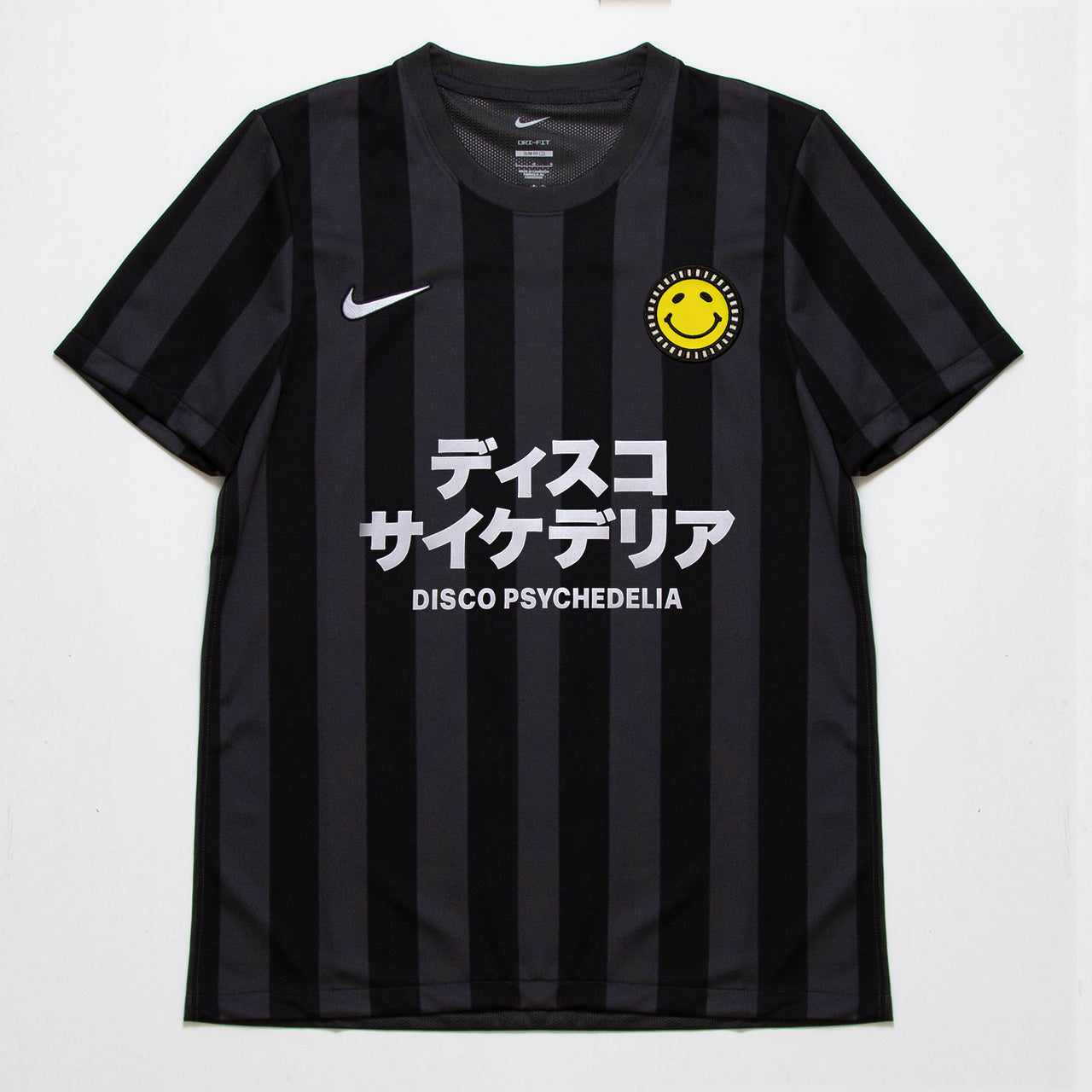 Disco Psychedelia FC Striped Division - Jersey - Black Grey