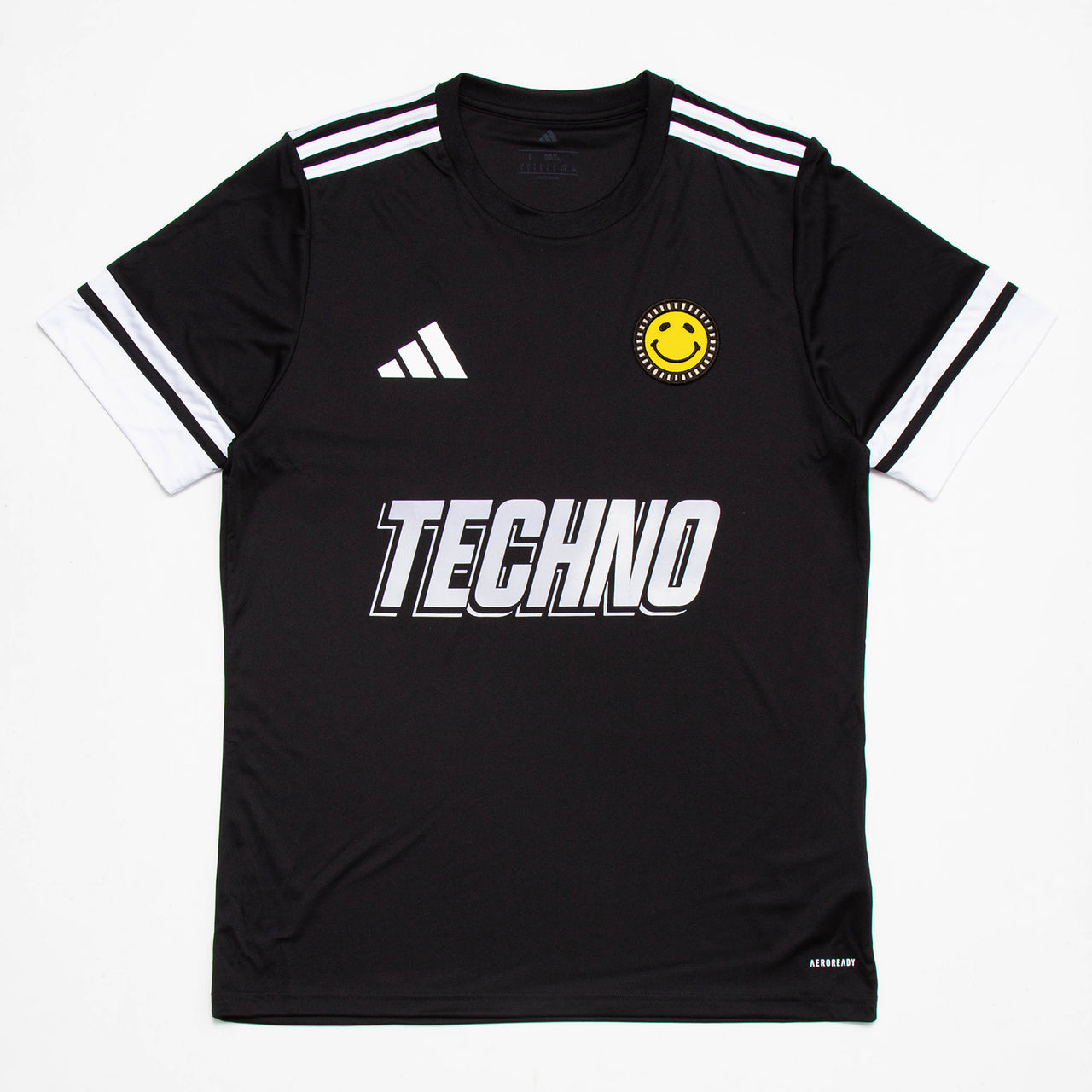 Techno United FC National - Jersey - Black/White