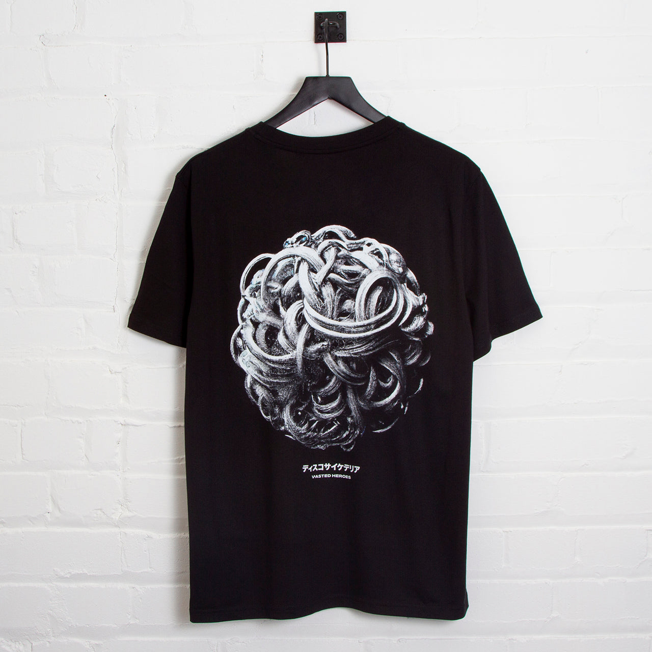 023 Disco Psychedelia Back Print - Tshirt - Black