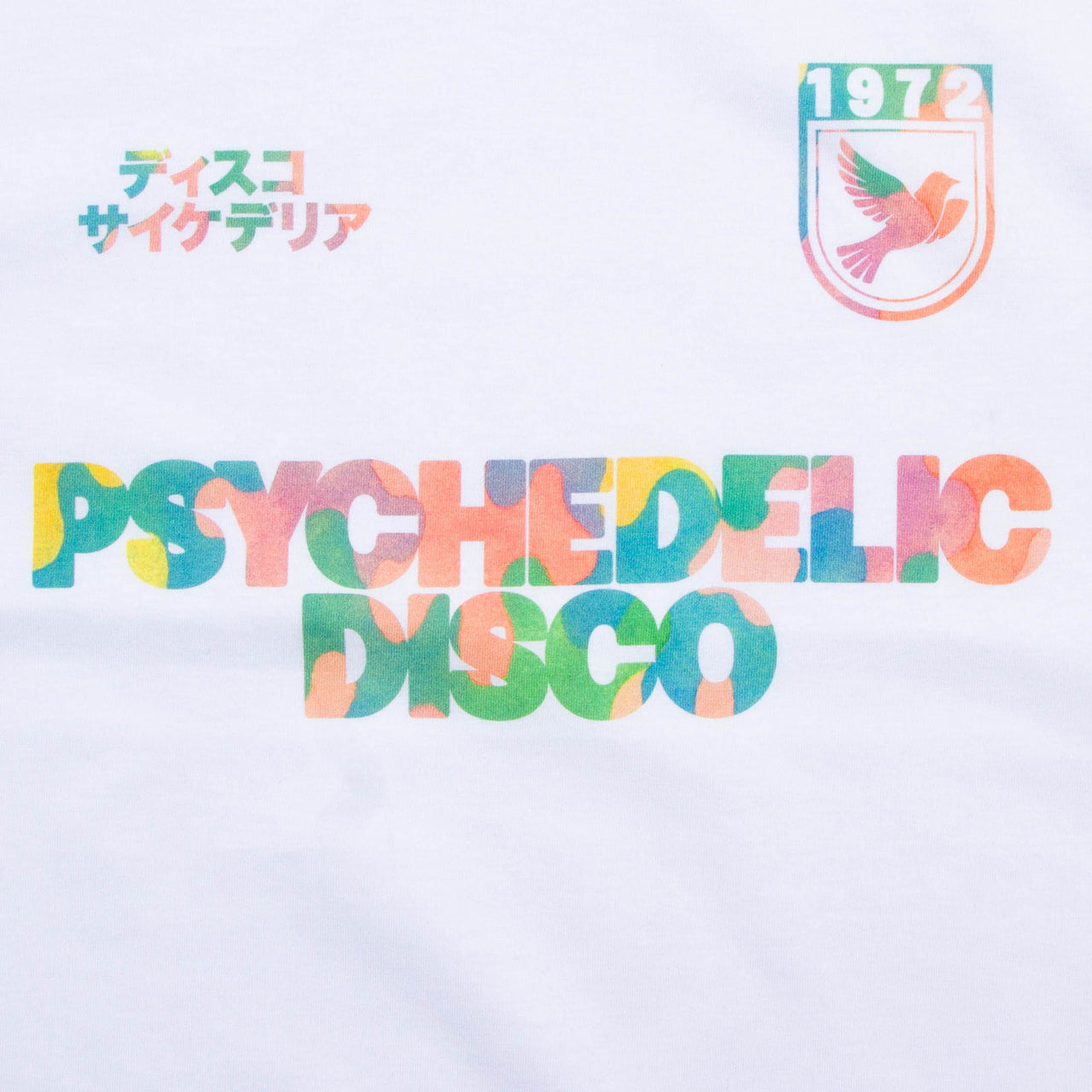 Drill Pastel Camo Psychedelic Disco  - Tshirt - White