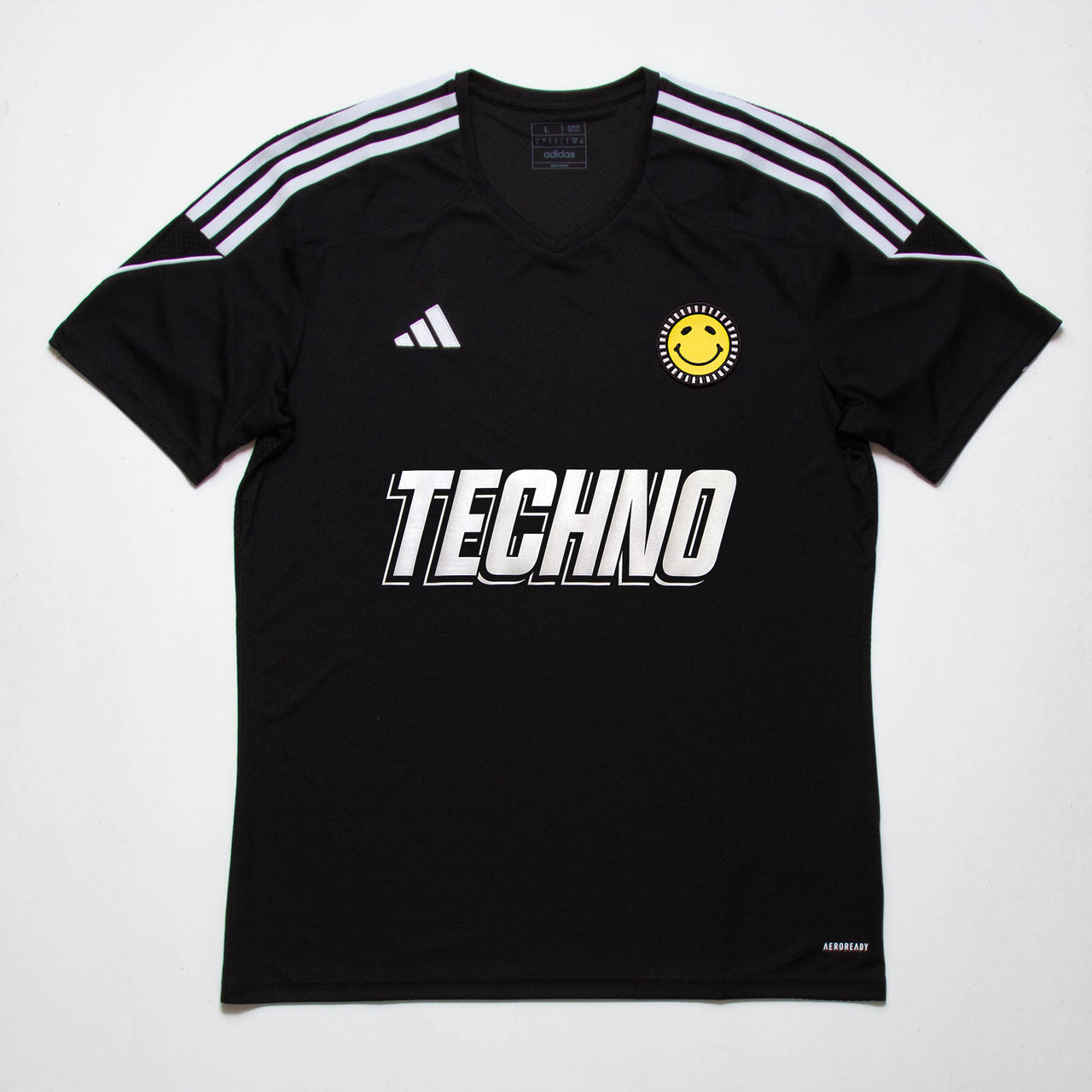 Techno United FC League Tiro 23 - Training Jersey - Black/White