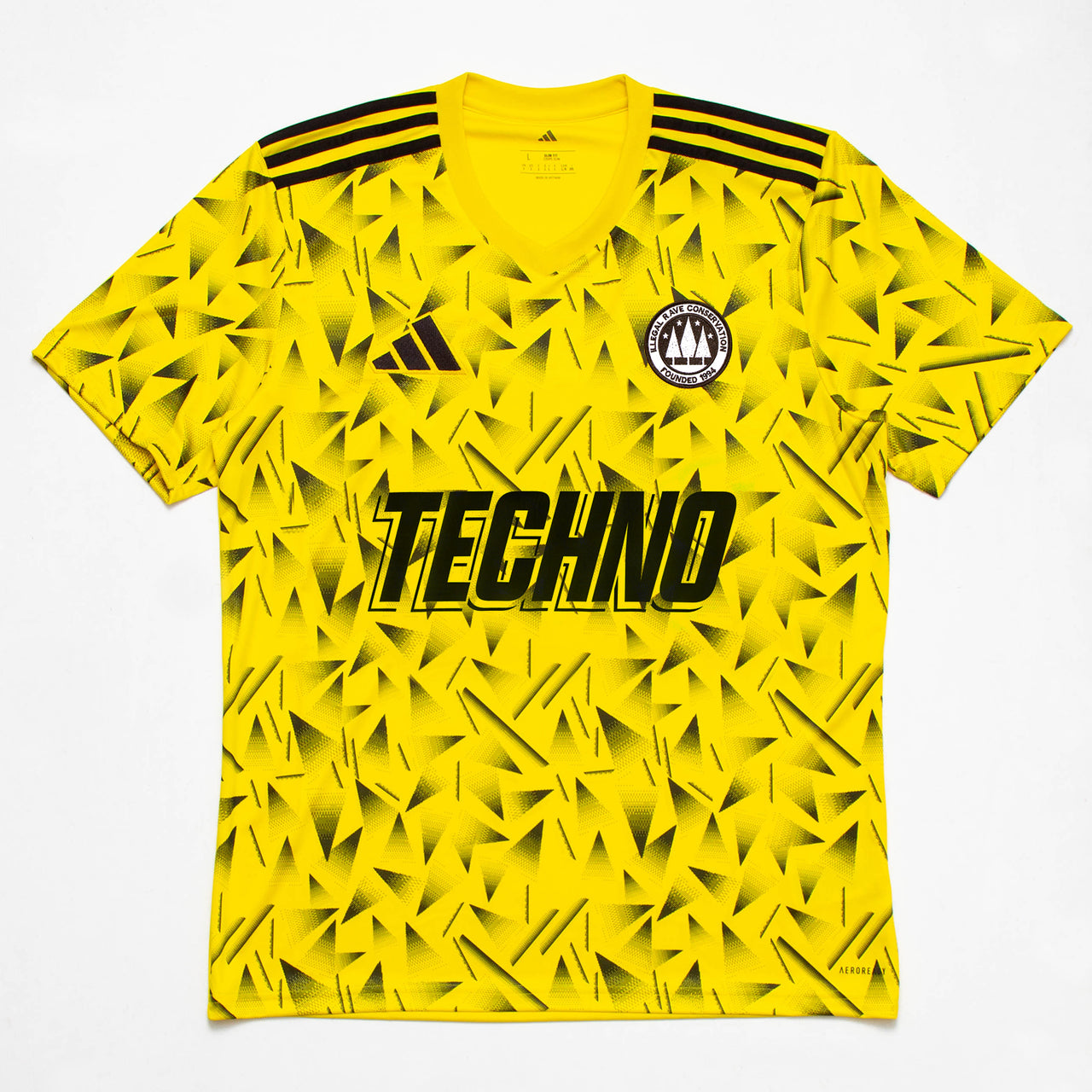 Techno FC Retro 25 - Jersey - Yellow