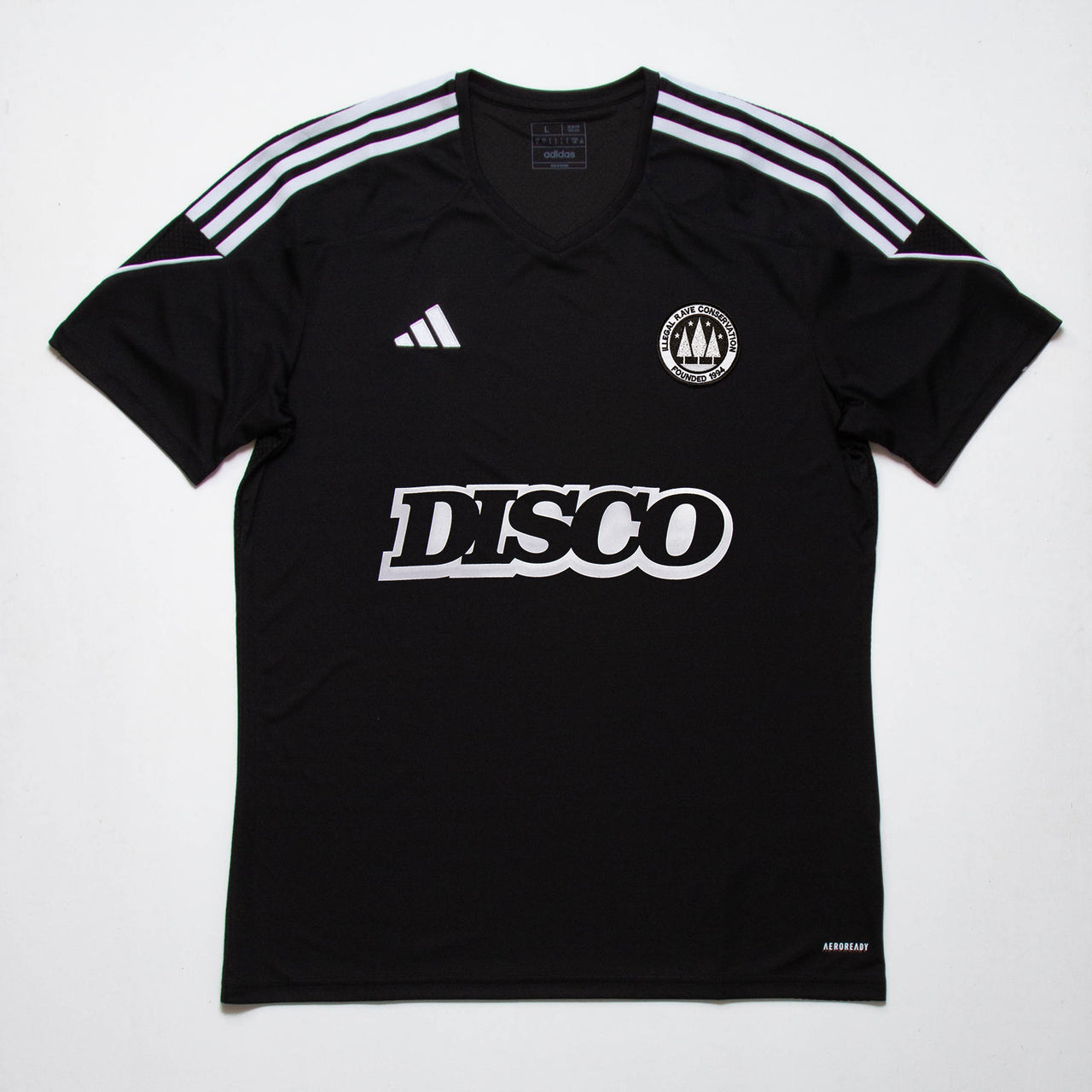 Disco Town FC League Tiro 23 - Training Jersey - Black/White