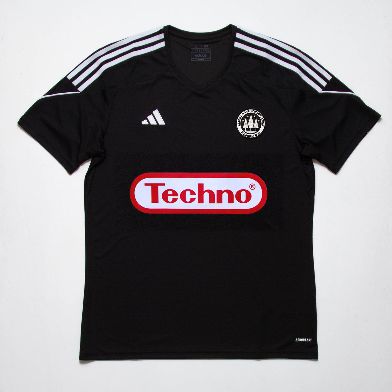 Super Techno FC League Tiro 23 - Training Jersey - Black/White