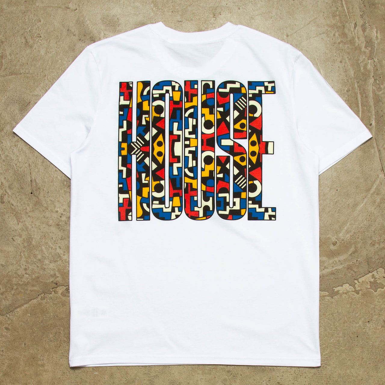 Bebop Higher House Back Print - Tshirt - White