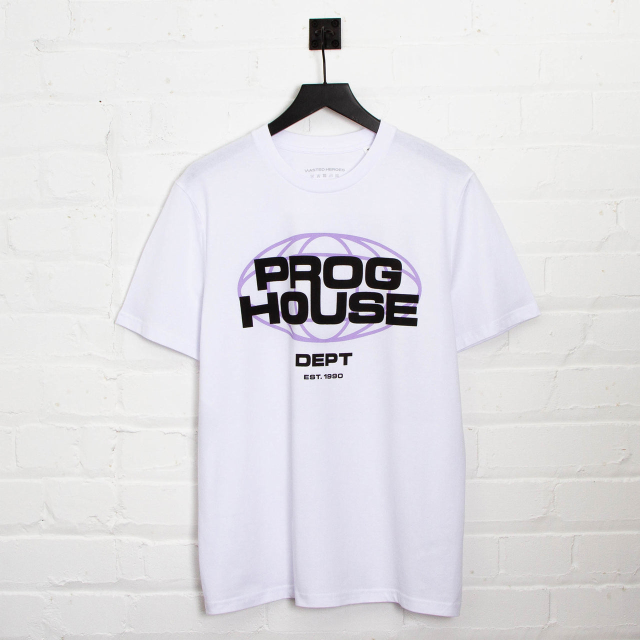 Prog House Dept Front Print - Tshirt - White