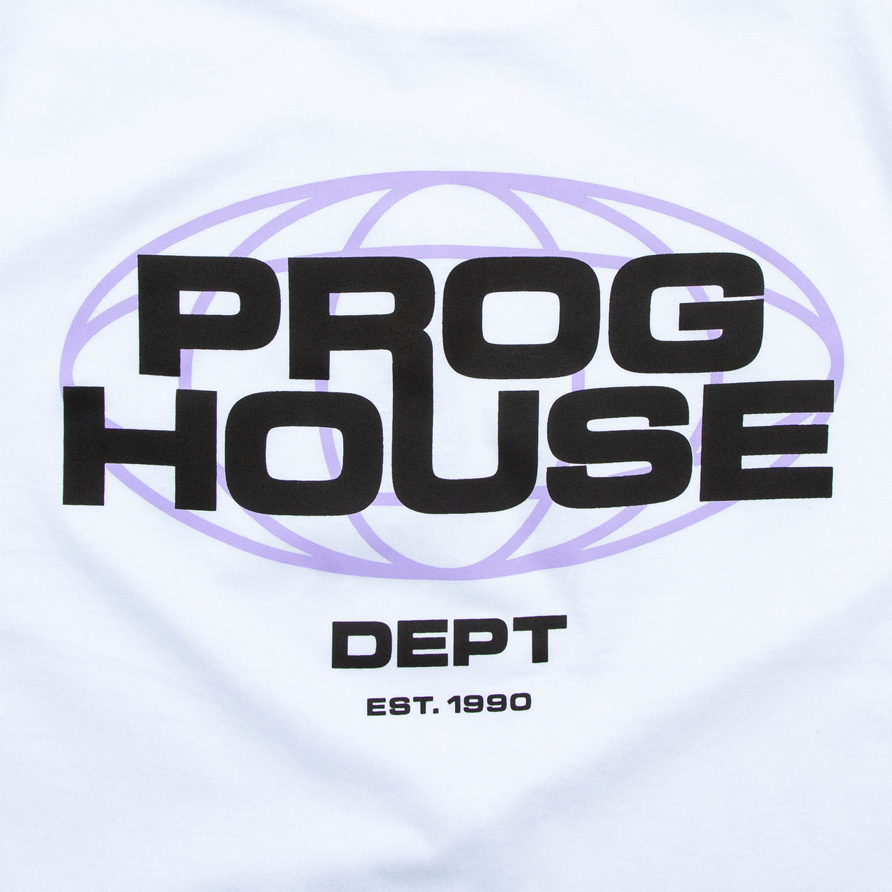 Prog House Dept Front Print - Tshirt - White