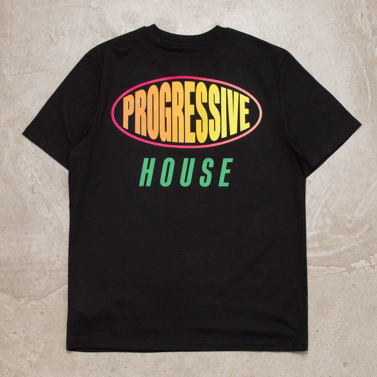 Tilt Progressive House Alliance Back Print - Tshirt - Black