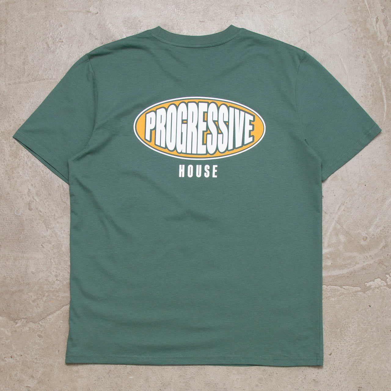 Progressive House Alliance Orange Back Print - Tshirt - Green