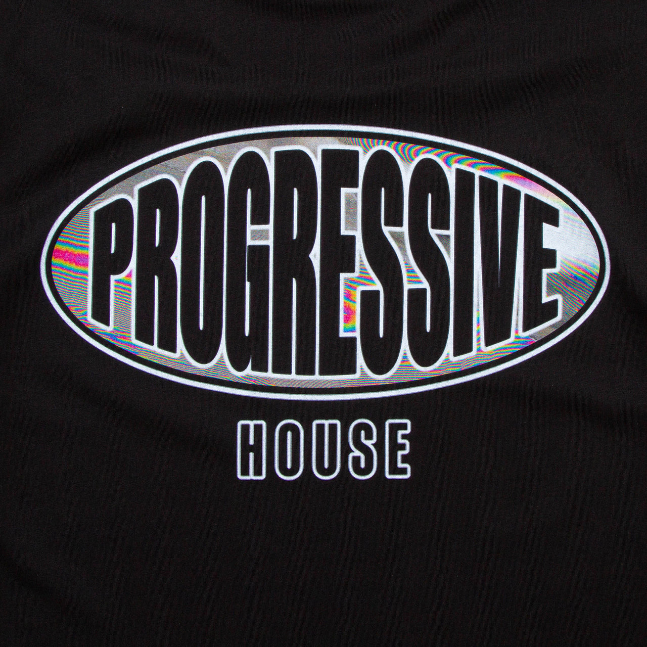 Reverb Progressive House Alliance Front Print - Tshirt - Black
