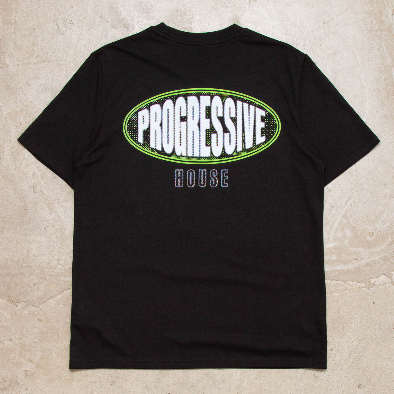 Binary Progressive House Alliance Back Print - Tshirt - Black