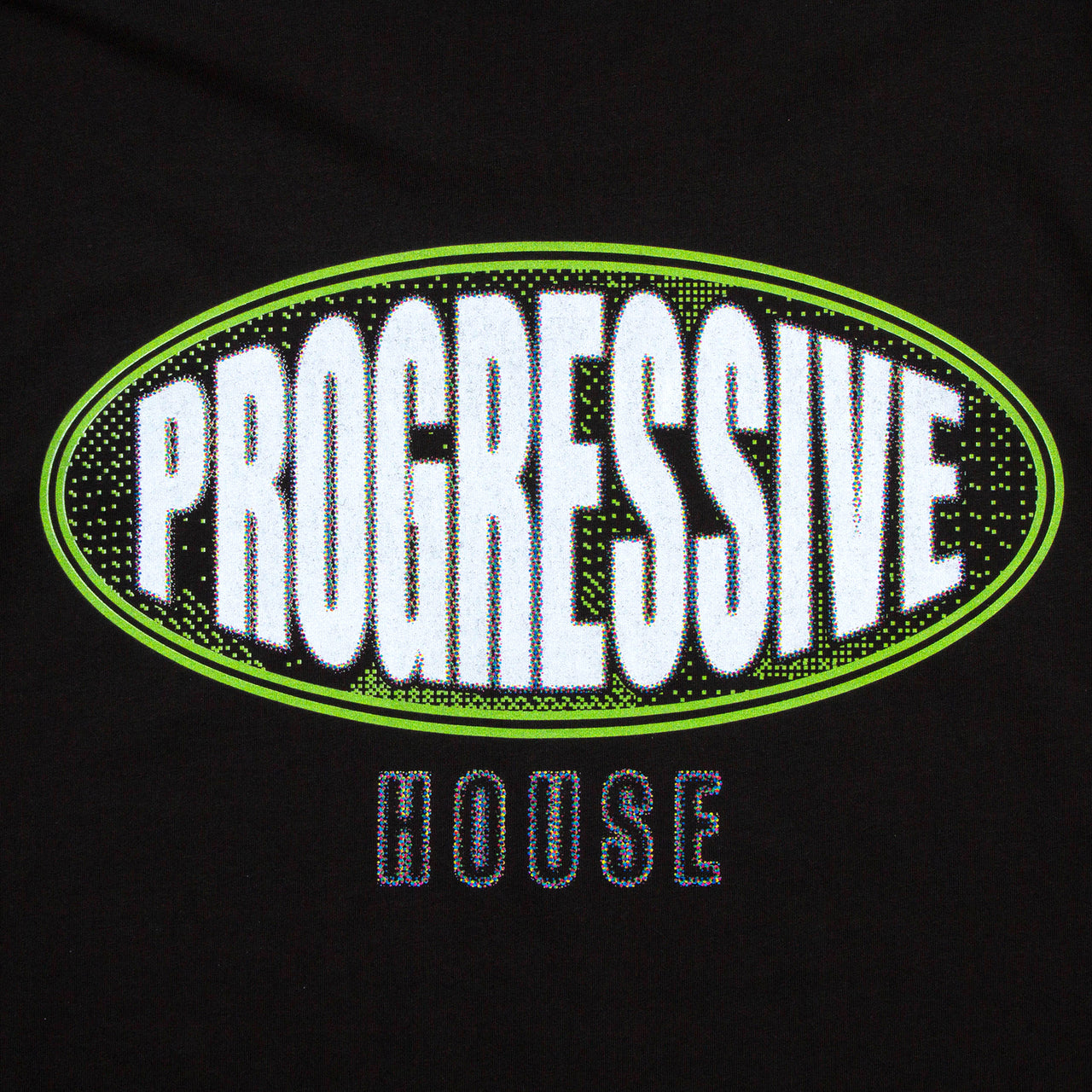 Binary Progressive House Alliance Back Print - Tshirt - Black