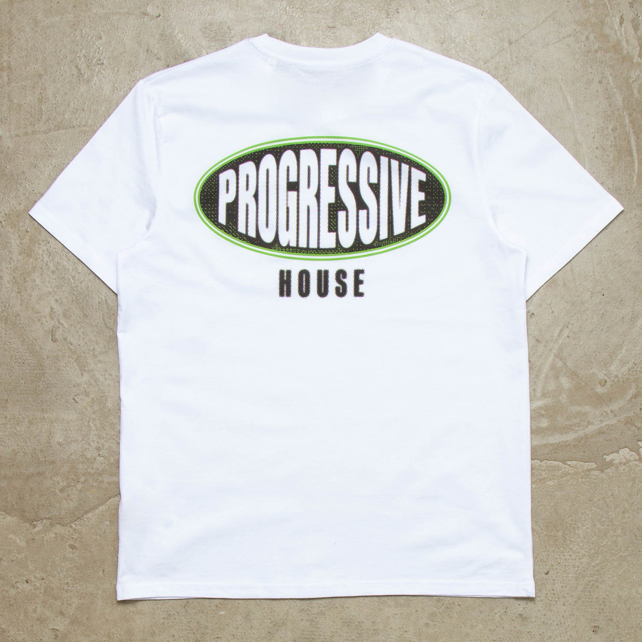 Binary Progressive House Alliance Back Print - Tshirt - White
