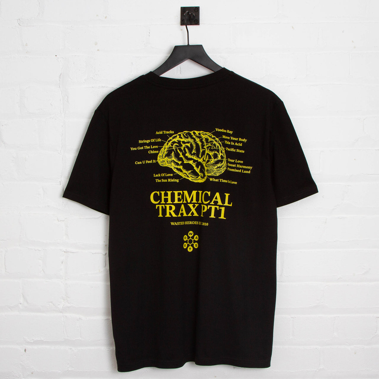Chemical Trax PT1 Back Print - Tshirt - Black