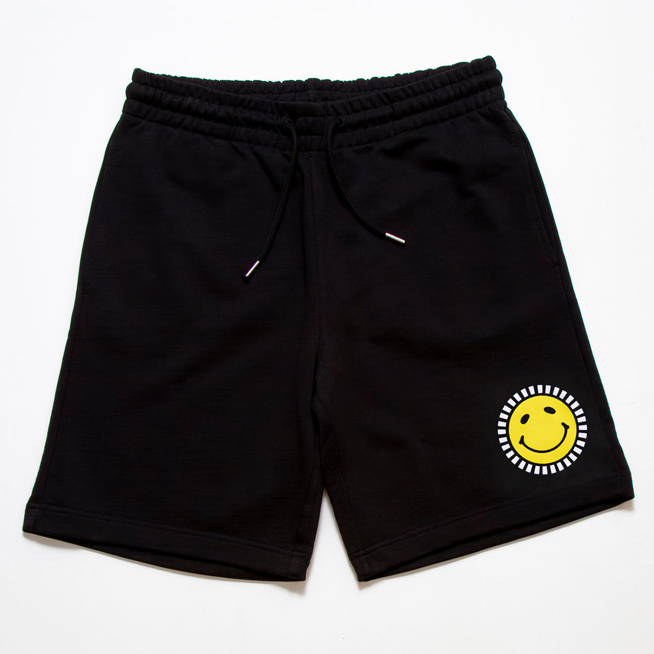 Smiley Shroom - Jersey Shorts - Black