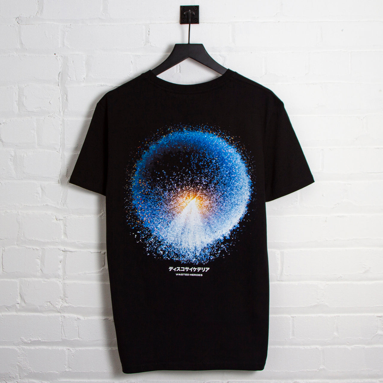 022 Disco Psychedelia Back Print - Tshirt - Black