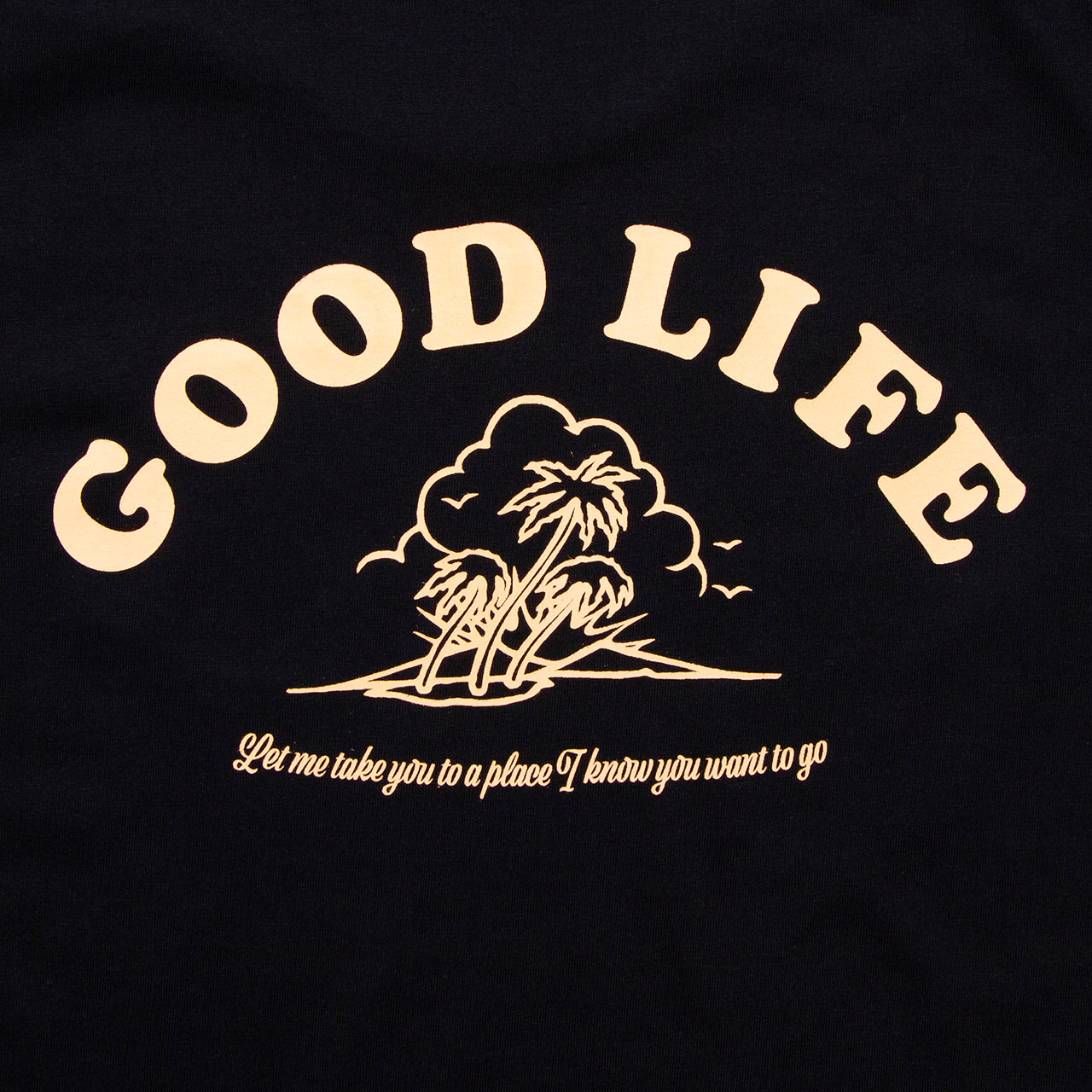 Good Life  - Oversized Tshirt - Black