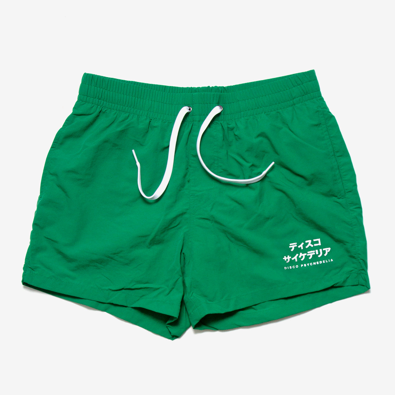 Disco Psychedelia - Swim Shorts - Green