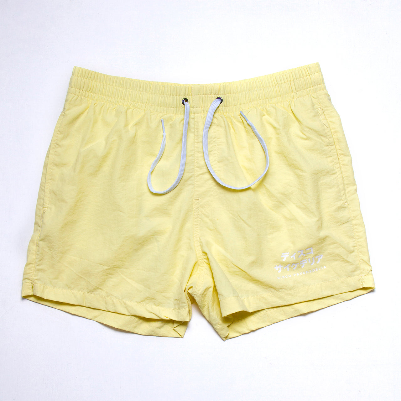 Disco Psychedelia - Swim Shorts - Yellow