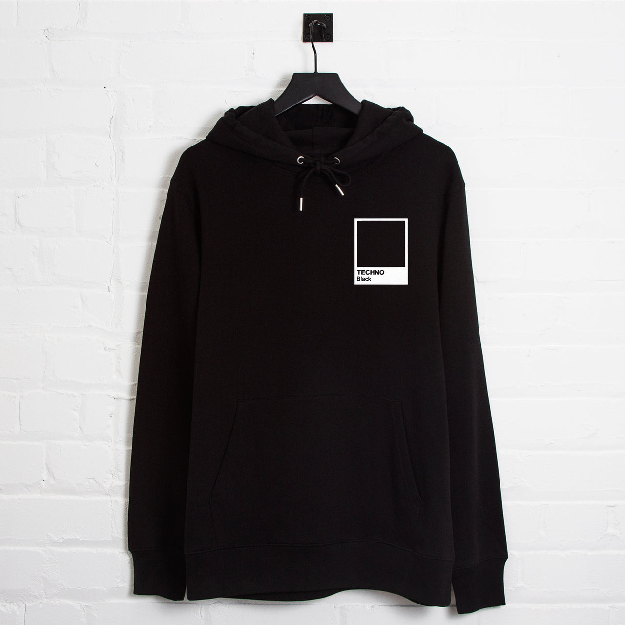 Crest Techno Black - Hood - Black