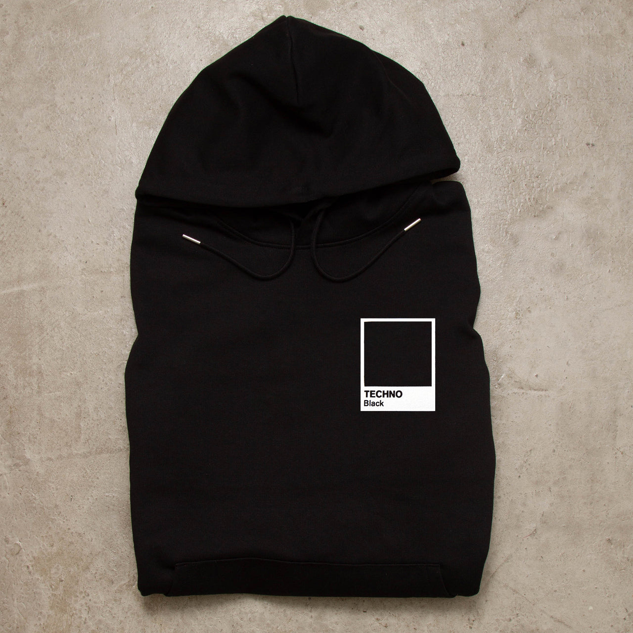 Crest Techno Black - Hood - Black