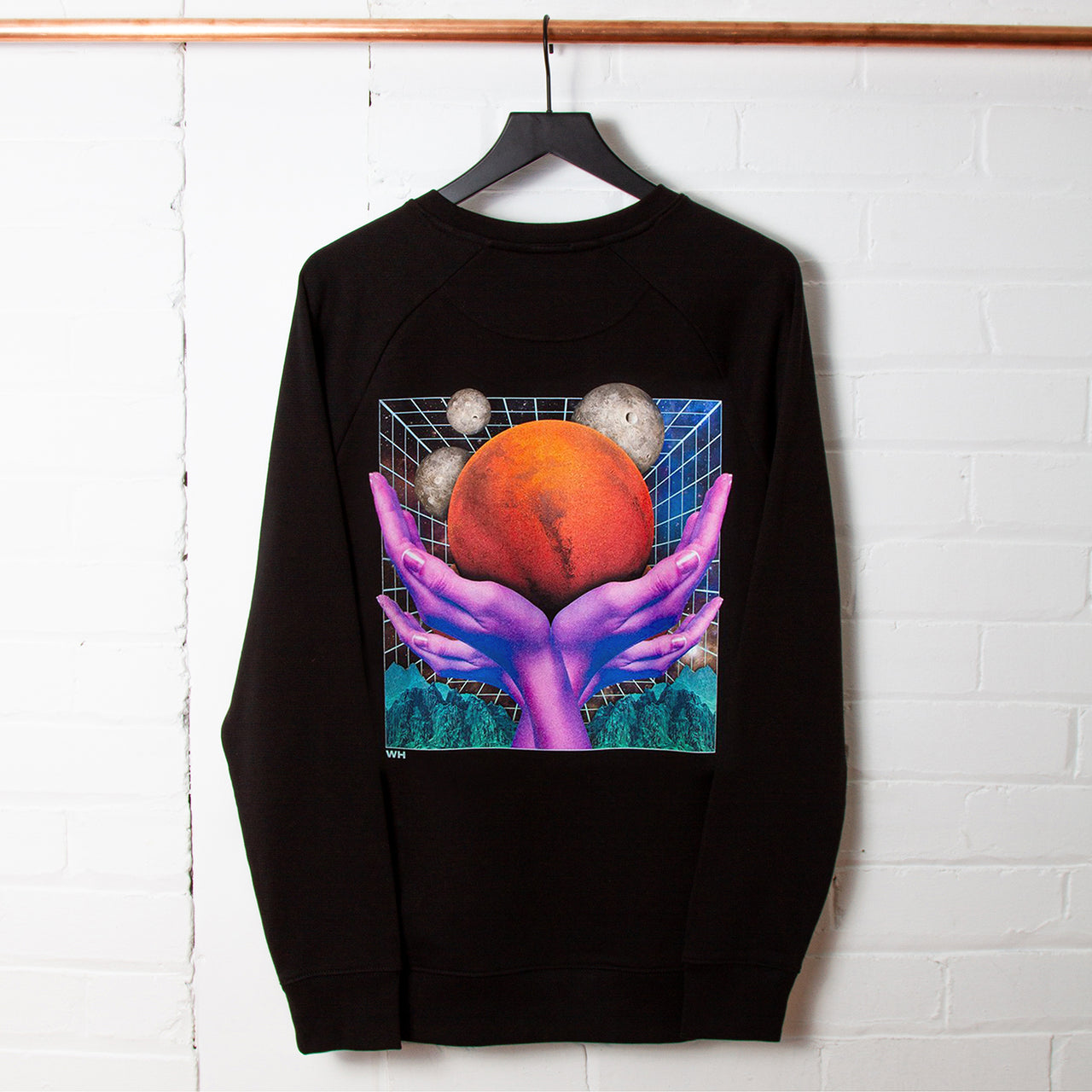 Dimension Back Print - Sweatshirt - Black