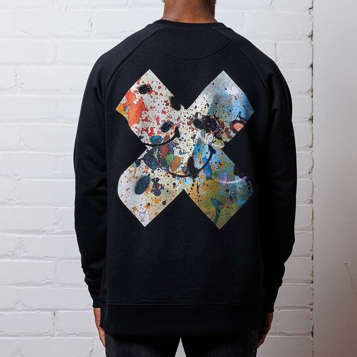 Smiley 1 X Imprint - Sweatshirt - Black