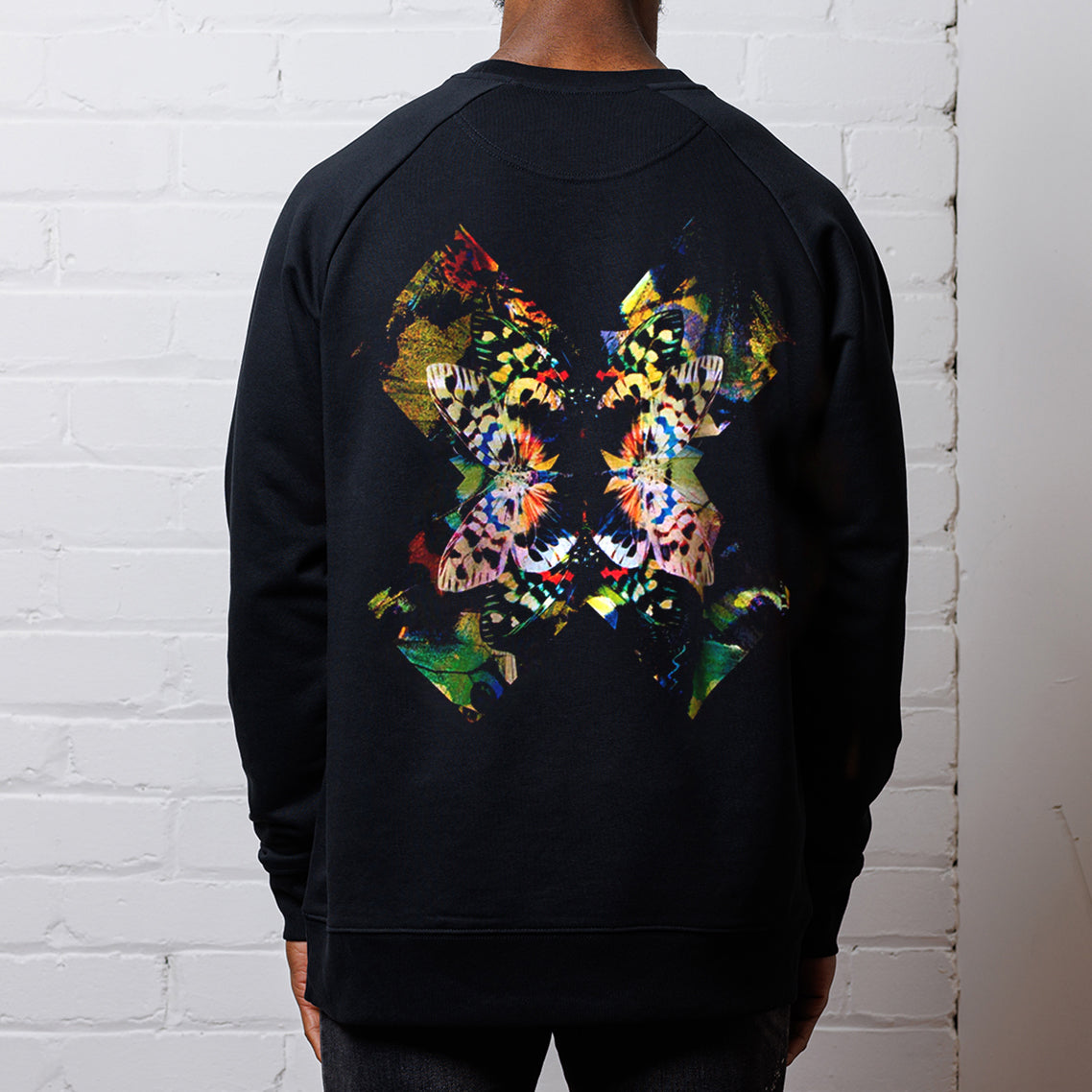 Butterfly X Imprint - Sweatshirt - Black