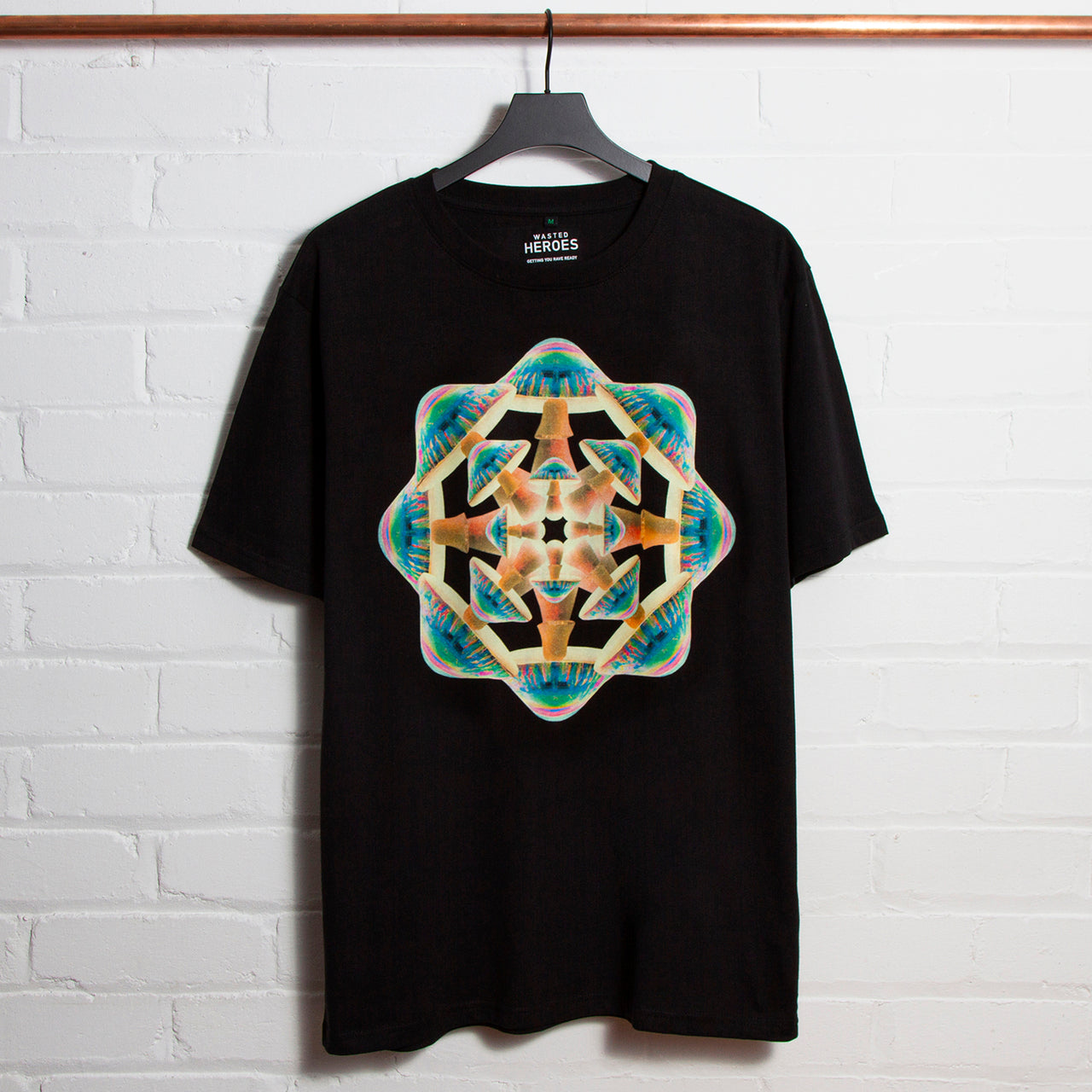Staroom Front Print - Tshirt - Black