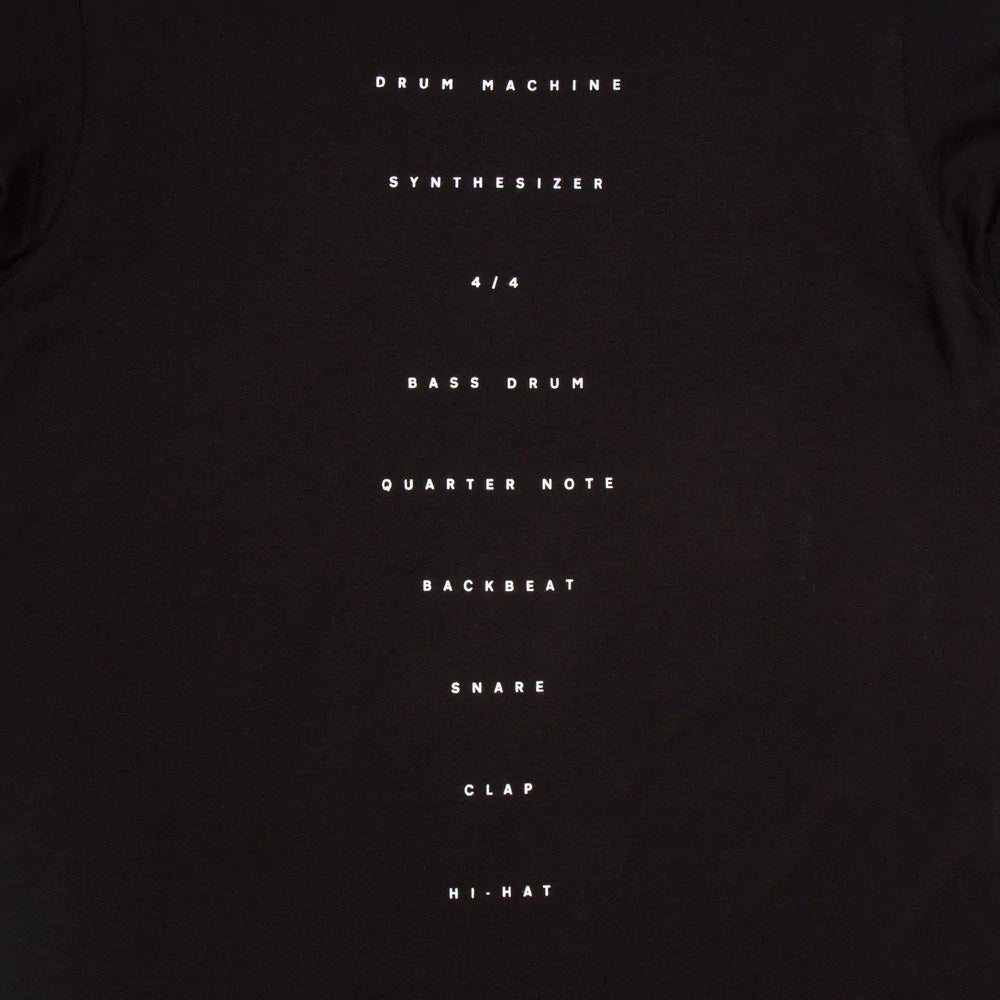 Techno Recipe - Tshirt - Black