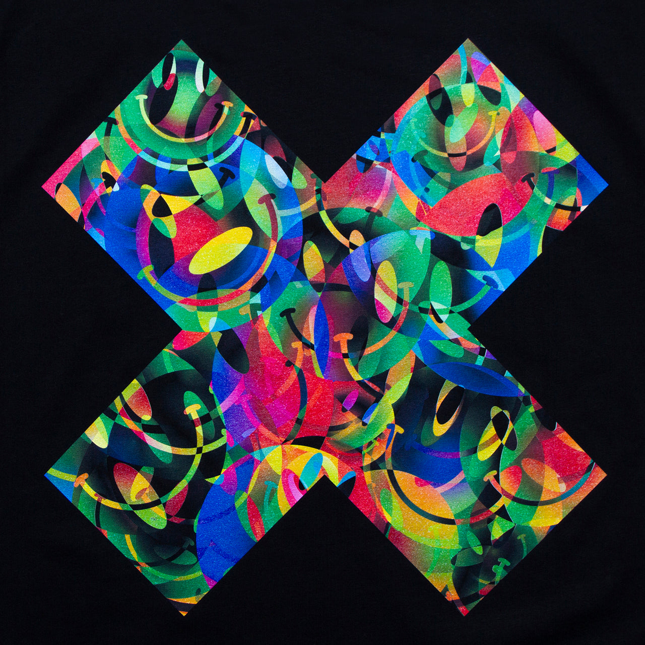Posse Smiley X Imprint - Tshirt - Black