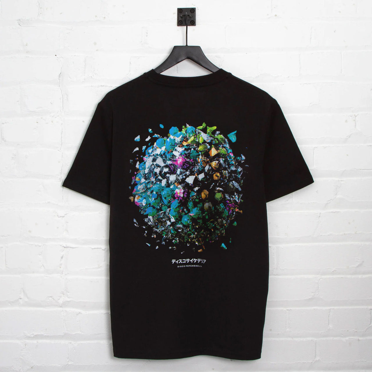 005 Disco Psychedelia Back Print - Tshirt - Black