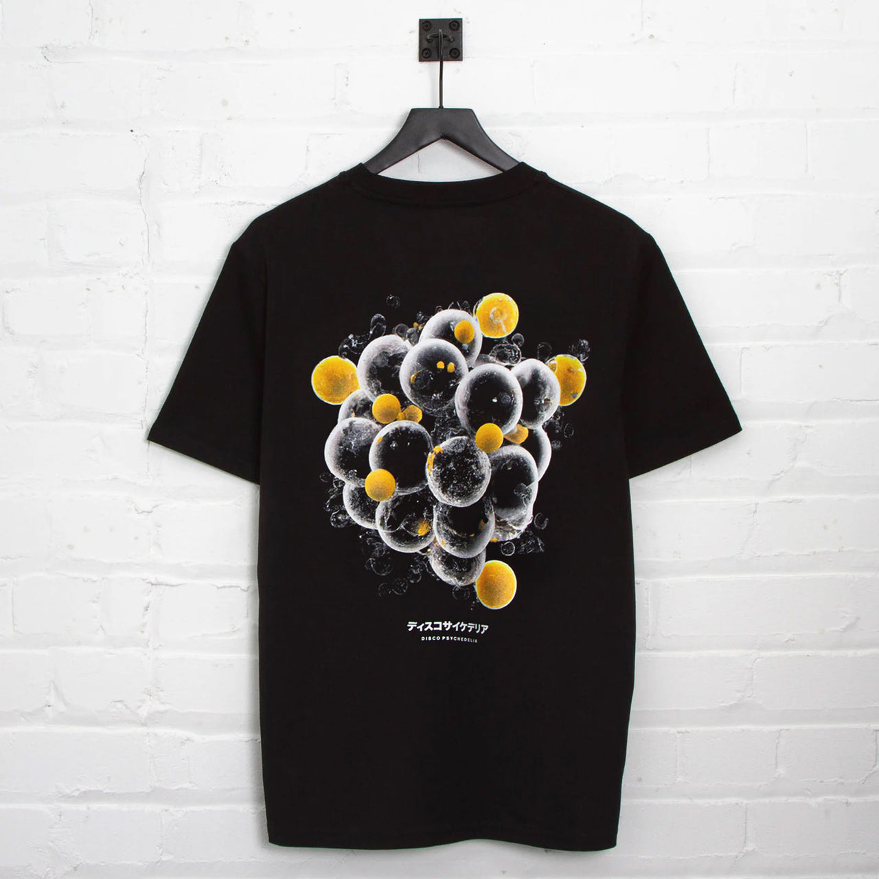 012 Disco Psychedelia Back Print - Tshirt - Black