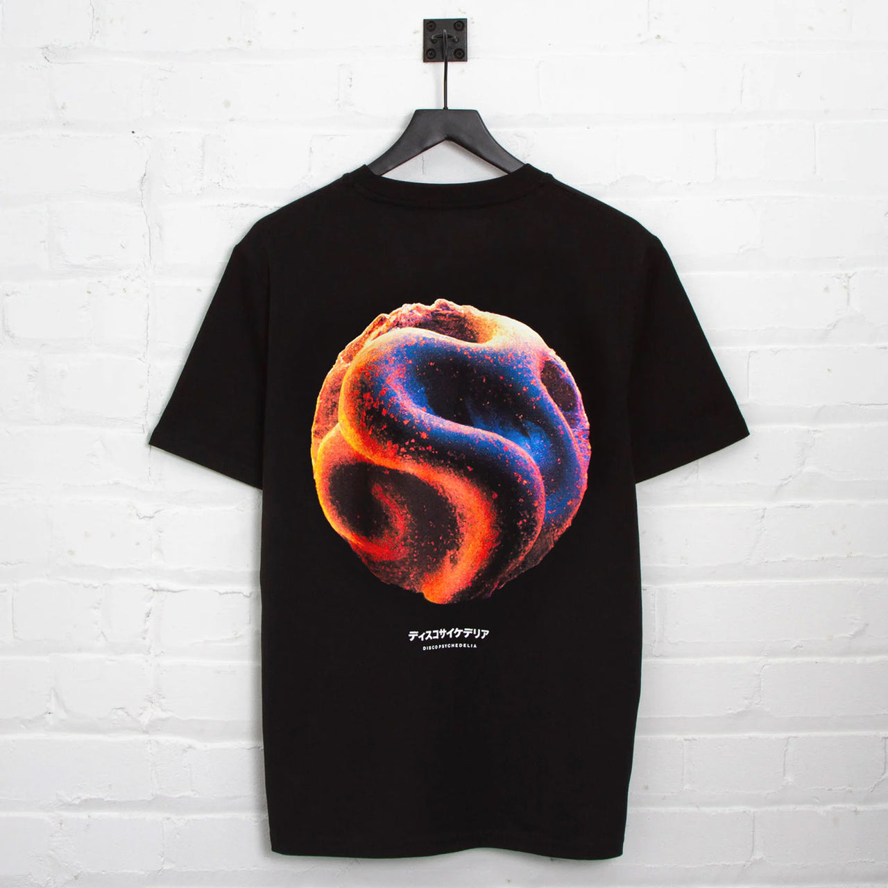 015 Disco Psychedelia Back Print - Tshirt - Black