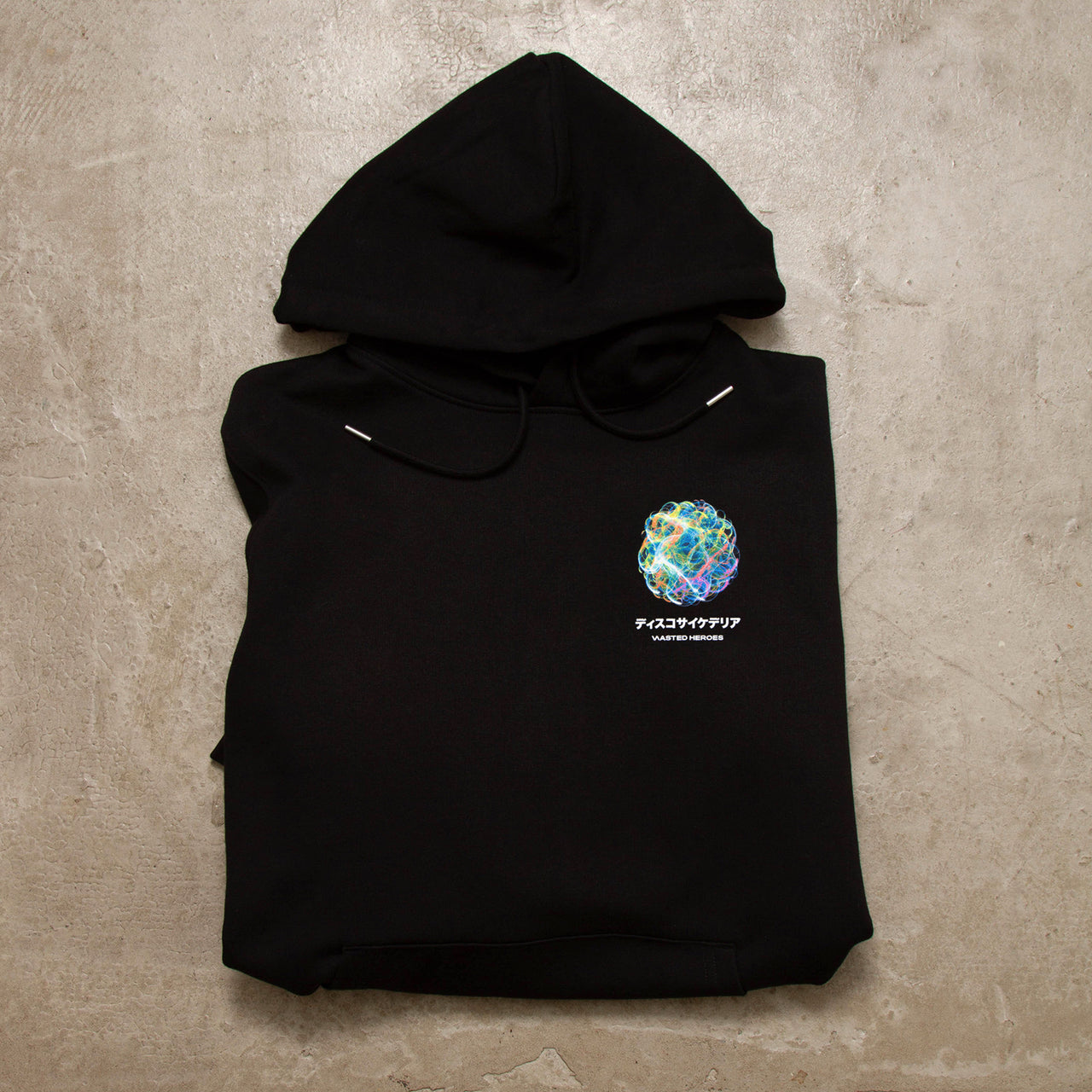 Crest Orb 046 Disco Psychedelia - Pullover Hood - Black