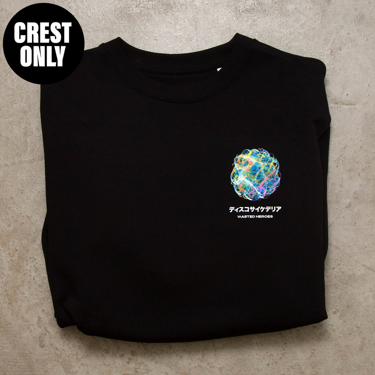 Crest Orb 046 Disco Psychedelia - Sweatshirt - Black