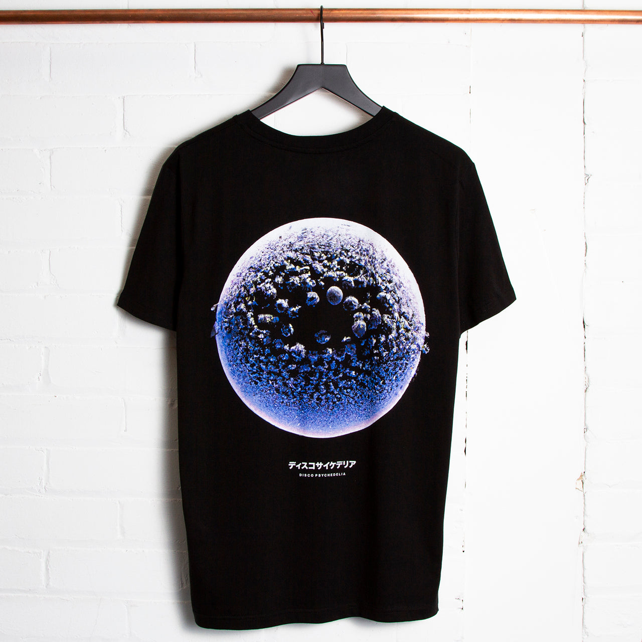 013 Disco Psychedelia Back Print - Tshirt - Black