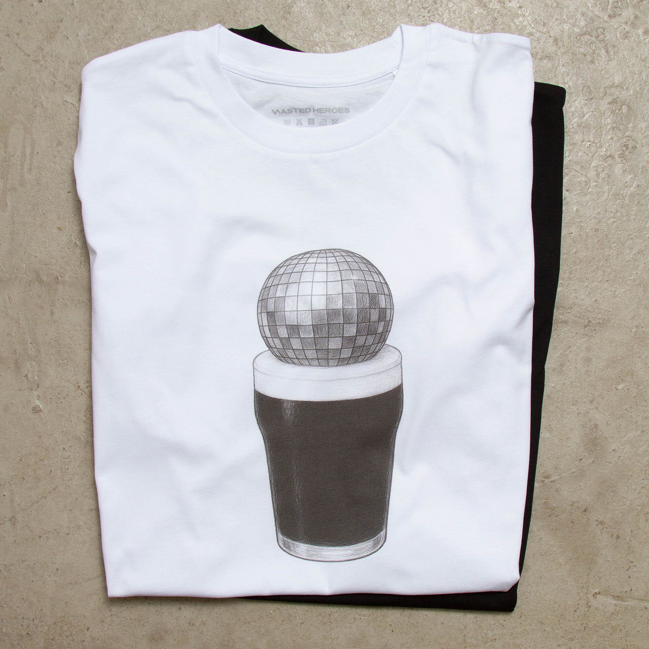 Disco Stout - Tshirt - White