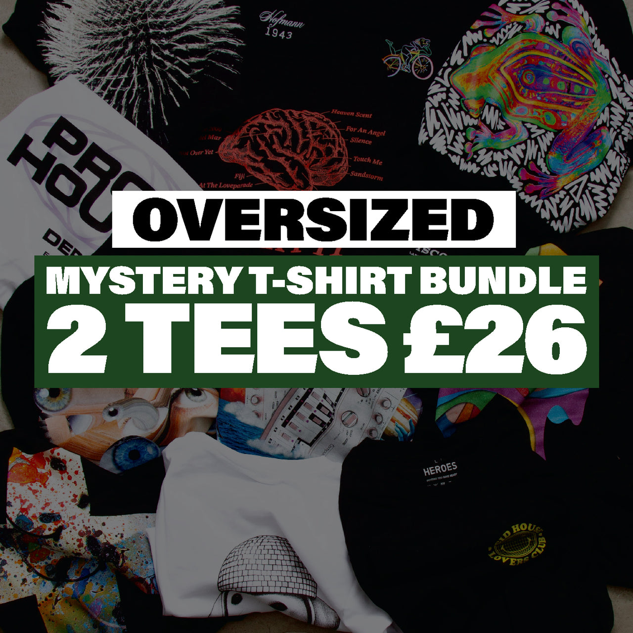 2 Oversized T-shirt bundle