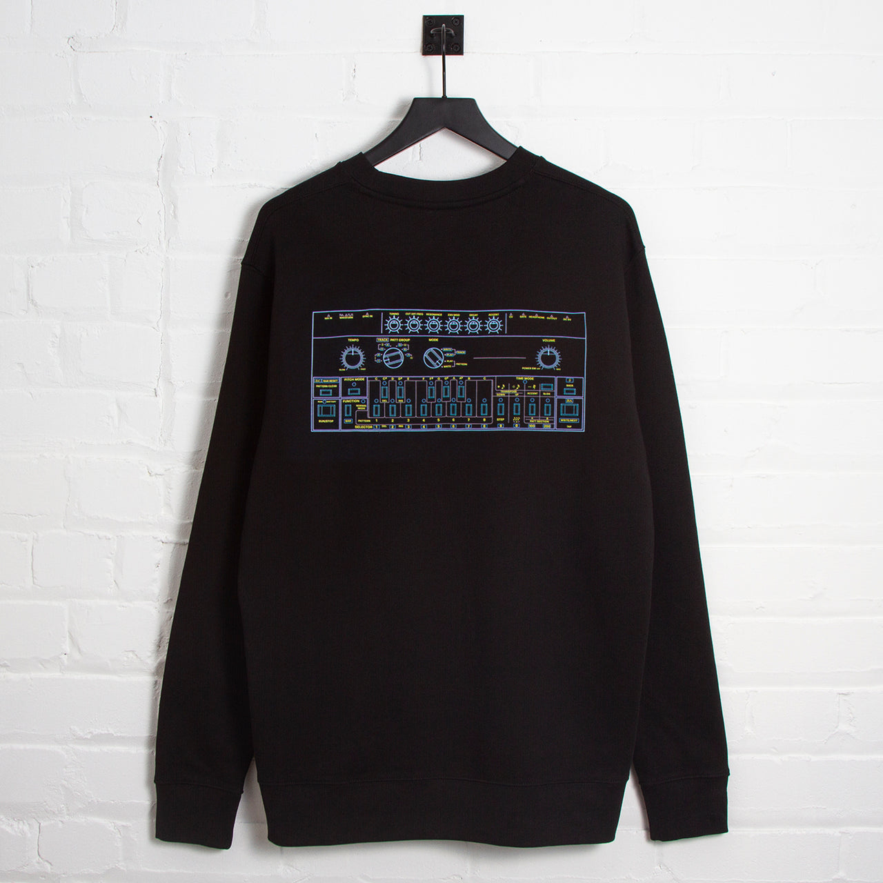303 Colours Back Print - Sweatshirt - Black