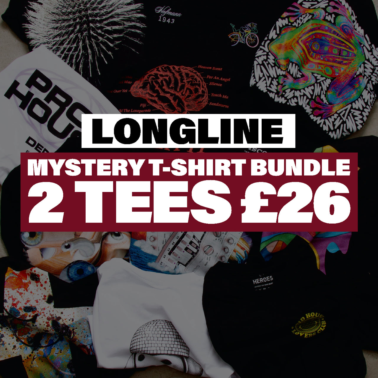 2 Longline T-shirt bundle