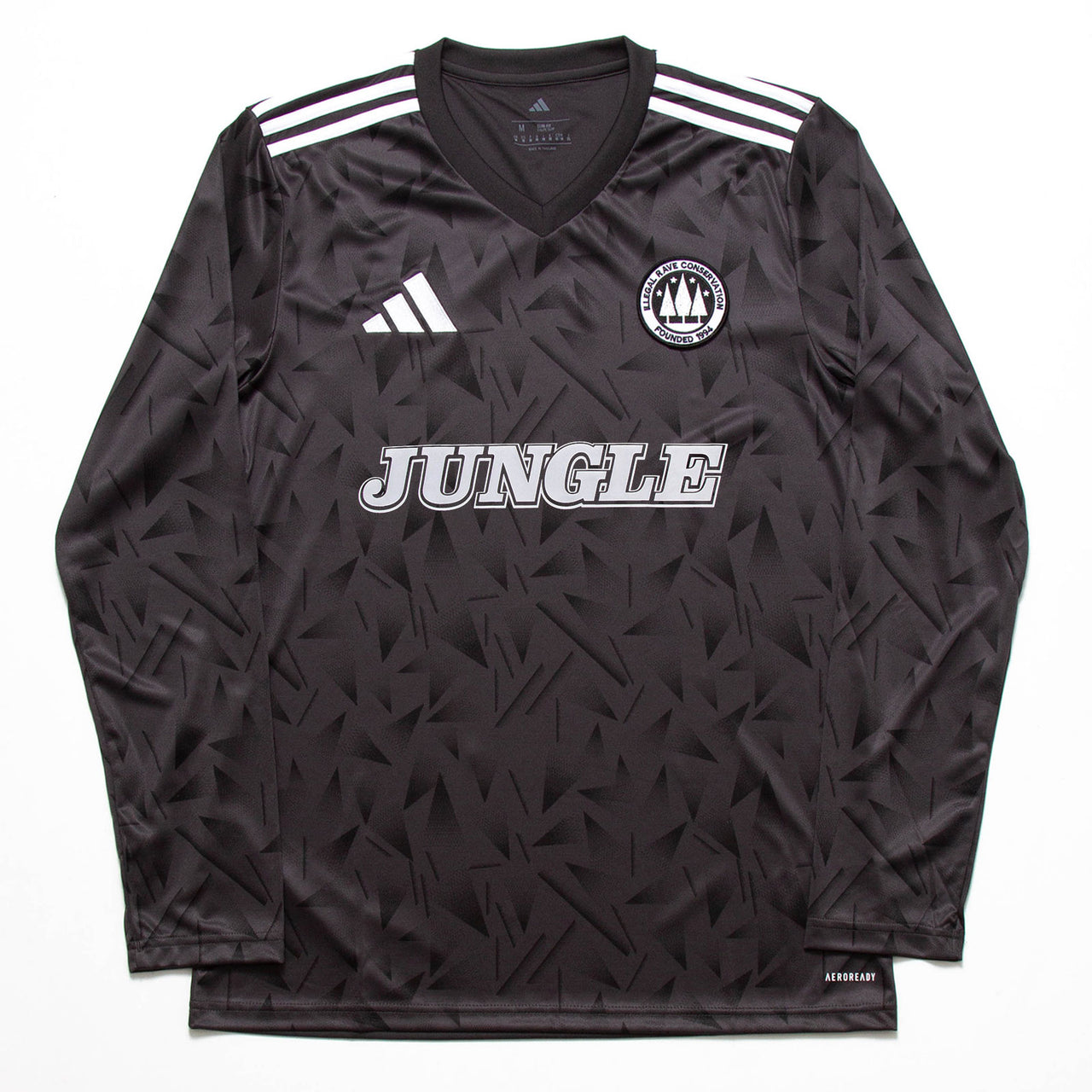 Jungle FC Long Sleeve Retro 25 - Jersey - Black
