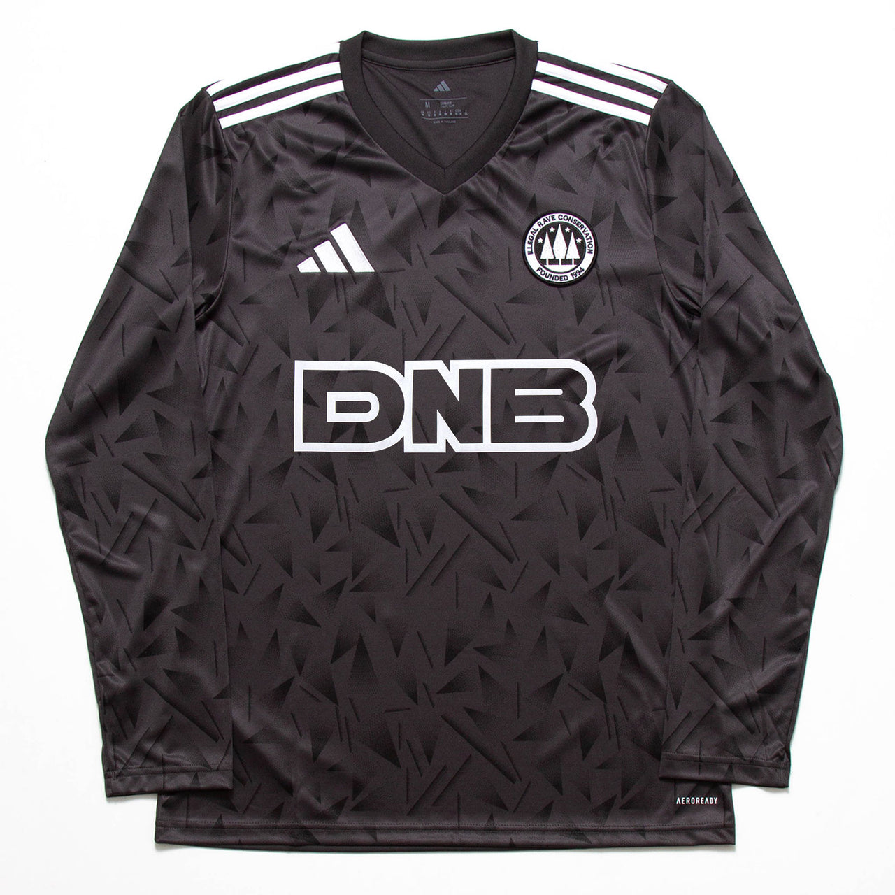 DNB FC Long Sleeve Retro 25 - Jersey - Black