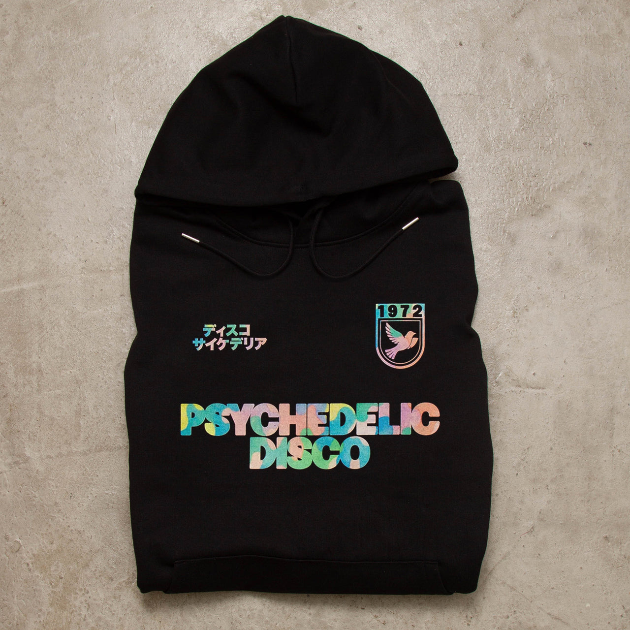 Drill Pastel Camo Psychedelic Disco - Hood - Black