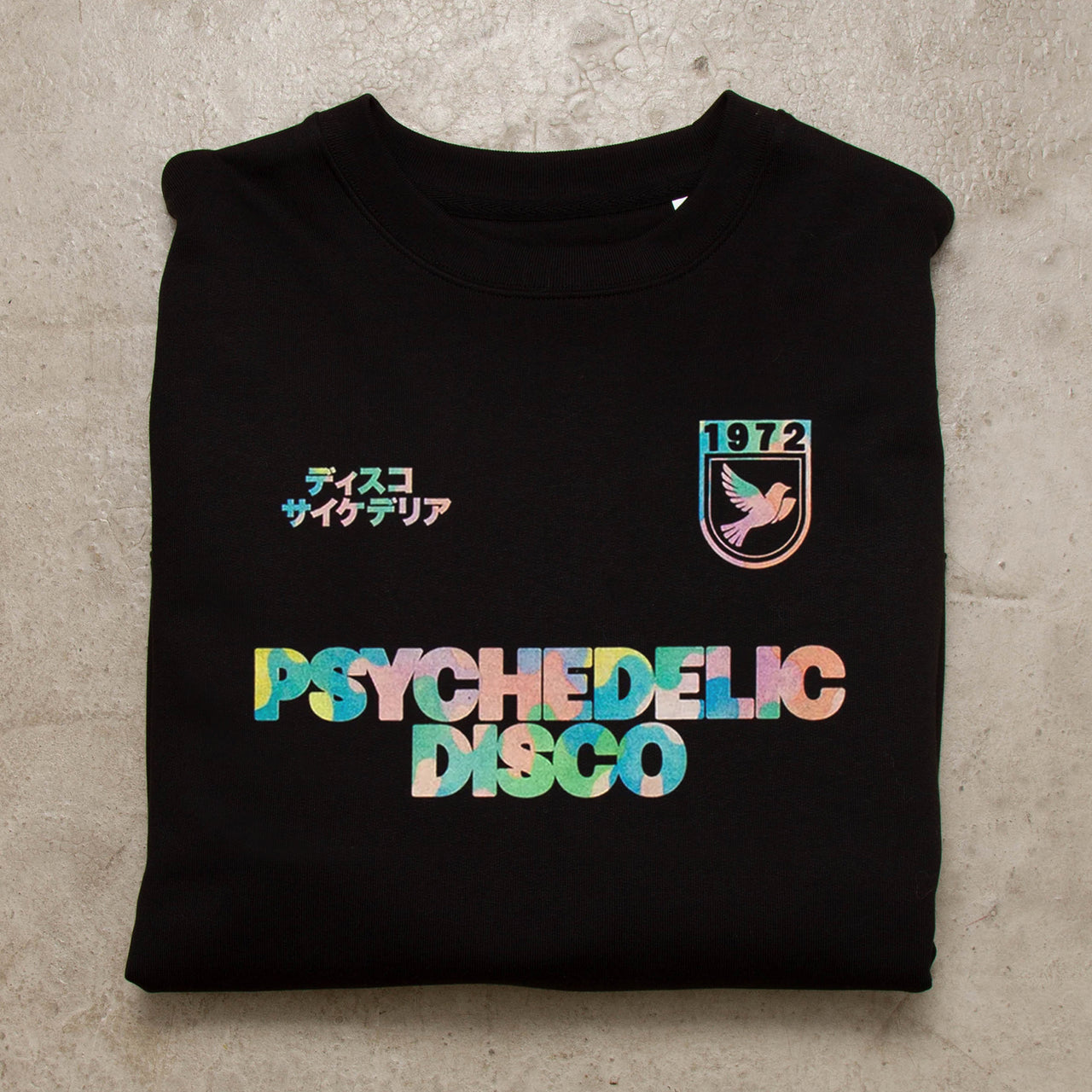 Drill Pastel Camo Psychedelic Disco - Sweatshirt - Black