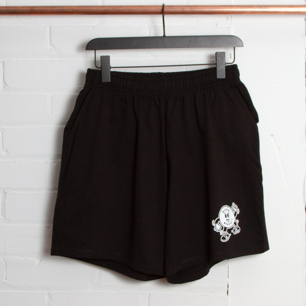 Disco Biscuit - Jersey Shorts - Black