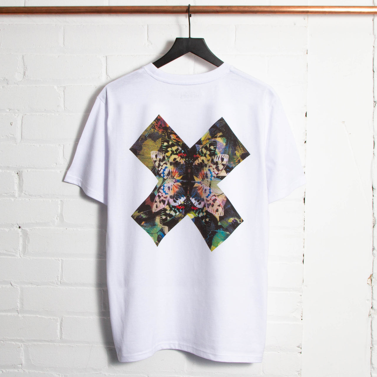 Butterfly X Imprint - Tshirt - White