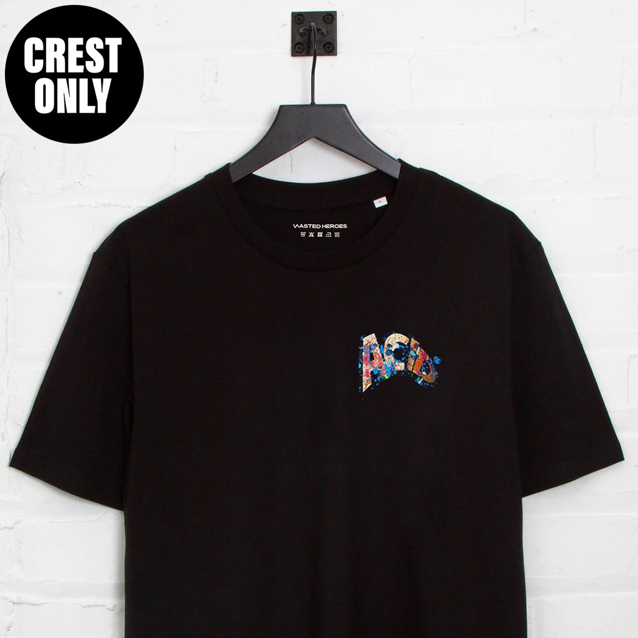 Crest Acid Jam - Tshirt - Black